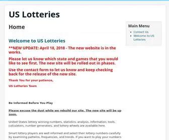us lotteries website.